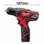 Akumuliatorinis gręžtuvas MILWAUKEE M12 BDD-202C