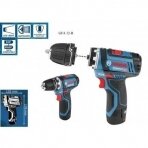 Akumuliatorinis gręžtuvas-suktuvas Bosch GSR 12V-15 FC Professional