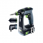 Akumuliatorinis gręžtuvas-suktuvas Festool CXS 18 C 3,0-Set, 18 V, 2 x 3,0 Ah, (576884)