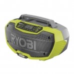 Akumuliatorinis radijo grotuvas su Bluetooth® Ryobi R18RH-0, 18 V (be akum. ir kroviklio)