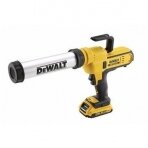 Akumuliatorinis hermetiko pistoletas DeWalt DCE571D1-QW, 18V, 1x2.0Ah