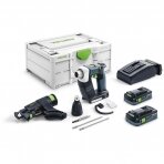 Akumuliatorinis juostinis suktuvas DURADRIVE Festool DWC 18-4500 HPC 4,0 I-Plus, 18 V, 2 x 4.0 Ah, (576502)