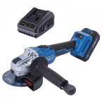 Akumuliatorinis kampinis šlifuoklis BC-AG125P-X – SET S, Scheppach