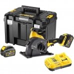 Akumuliatorinis kampinis šlifuoklis DeWalt DCG200T2-QW, 54 V, 2x6.0 Ah