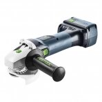 Akumuliatorinis kampinis šlifuoklis Festool AGC 18-125 5,0 EBI-Plus, 18 V, 2 x 5.0 Ah (577700)