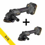 Akumuliatorinis kampinis šlifuoklis ProCraft AG125A, 20 V, 4 Ah