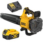 Akumuliatorinis lapų pūstuvas DeWalt DCMBL562P1, 18 V, 1x1.5 Ah Akumuliatorinis lapų pūstuvas DeWalt DCMBL562P1, 18 V, 1x1.5 Ah