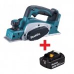 Akumuliatorinis oblius Makita DKP180Z + 4,0Ah, 18V, (be krov.)