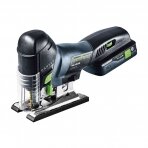 Akumuliatorinis siaurapjūklis CARVEX Festool PSC 420 HPC 4,0 EBI-Plus, 18 V, 4,0 Ah, (576525)