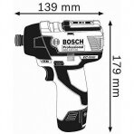 Akumuliatorinis smūginis suktuvas Bosch GDR 12V-110  Professional