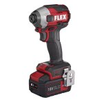 Akumuliatorinis smūginis suktuvas FLEX ID 1/4" 18,0 5,0Ah EC HD Akumuliatorinis smūginis suktuvas FLEX ID 1/4" 18,0 5,0Ah EC HD