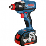 Akumuliatorinis smūginis suktuvas / veržliaraktis Bosch GDX 18 V-EC solo, L-Boxx