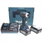 Akumuliatorinis smūginis suktuvas XGT ® 40Vmax Makita TD001GM201, 2x4Ah