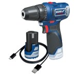 Akumuliatorinis smūginis suktuvas–gręžtuvas Dedra DED7310T01, 12V, 2,0Ah