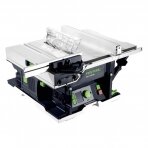 Akumuliatorinis stalinis diskinis pjūklas Festool CSC SYS 50 EBI-Basic, 2 x 18 V, (be akum. ir krov.) (576820)