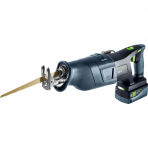 Akumuliatorinis tiesinis pjūklas Festool RSC 18 5,0 EB-Plus, 18 V, 2 x 5,0 Ah (576948)