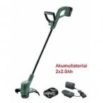AKUMULIATORINIS TRIMERIS BOSCH EASYGRASSCUT 18-260, 2x2ah