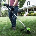 Akumuliatorinis trimeris Greenworks 60V 2.4mm gd60lt (su 2Ah akumuliatoriumi ir krovikliu)