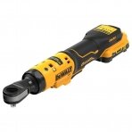 Akumuliatorinis veržliaraktis DeWalt DCF504D1-QW, 1/4" 12V, 1x2.0Ah