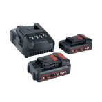 Akumuliatorių rinkinys FLEX P-SET 22Q 18V 2x2,5Ah Akumuliatorių rinkinys FLEX P-SET 22Q 18V 2x2,5Ah