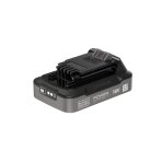 Akumuliatorius 18 V/2,0 Ah ličio Li-Ion jonų įkrovos būsenos indikatorius Black&Decker