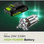 AKUMULIATORIUS HIGH PERFORMANCE Greenworks 24V 2Ah G24B2HP750