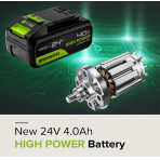 AKUMULIATORIUS HIGH PERFORMANCE Greenworks 24V G24B4HP1100