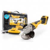 Akumuliatorinis kampinis šlifuoklis POWERPLUS XB POWXB20050, 20 V, 1x4.0 Ah, 125 mm