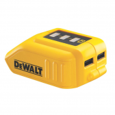 Akumuliatoriaus adapteris DeWalt DCB090-XJ, 10,8 - 18 V -> USB (x2)