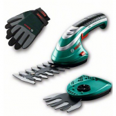 Akumuliatorinės žolės ir krūmų žirklės BOSCH ISIO 3, 3,6 V, 1x1,5 Ah