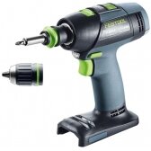 Akumuliatorinis gręžtuvas-suktuvas Festool T 18+3-Basic, 18 V, (be akum. ir krov.), (576448)