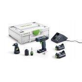 Akumuliatorinis gręžtuvas-suktuvas Festool TXS 2,6-Set (576102)