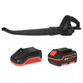 Akumuliatorinis lapų pūstuvas DNIPRO-M DCB-200-140, 20V, 1x4.0 Ah