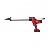 Akumuliatorinis silikono pistoletas MILWAUKEE C18 PCG/600A-201B