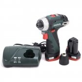 Akumuliatorinis suktuvas - gręžtuvas Metabo POWERMAXX BS BASIC 12V, 2x2.0Ah