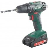 Akumuliatorinis suktuvas-gręžtuvas Metabo BS 18, 18 V, 1,3 Ah, Li-ion