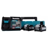 Akumuliatorių ir kroviklio komplektas XGT ®, 40Vmax Makita 191J81-6, 2x2,5Ah