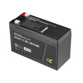 Akumuliatorius LiFePO4 Green Cell CAV09, 12V 12.8V 7Ah
