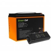 Akumuliatorius LiFePO4 Green Cell CAV14, 12V 12.8V 38Ah + kroviklis