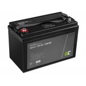 Akumuliatorius LiFePO4 Green Cell CAV13, 12V 12.8V 125Ah