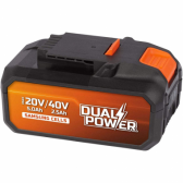 Akumuliatorius POWERPLUS POWDP9037, 20V, (5.0Ah), 40V, (2.5Ah)