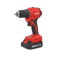 Akumuliatorinis bešepetėlinis gręžtuvas 18V 45NM | 2Ah (YT-827788) Akumuliatorinis bešepetėlinis gręžtuvas 18V 45NM | 2Ah (YT-827788)