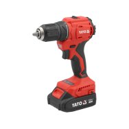 Akumuliatorinis gręžtuvas | 18V 45NM | 2 baterijos (YT-8277905) Akumuliatorinis gręžtuvas | 18V 45NM | 2 baterijos (YT-8277905)