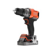 Akumuliatorinis Gręžtuvas - Suktuvas, 18V BCD382D1XC-QW, 1 X 2 AH, Black&amp;Decker