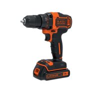 Akumuliatorinis Gręžtuvas - Suktuvas, 18V BDCDD186K-QW, 1 X 1,5 AH, Black&Decker
