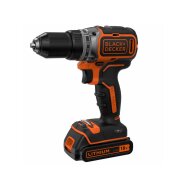 Akumuliatorinis Gręžtuvas - Suktuvas, 18V BL186KB-QW, 2 X 1,5 AH, Black&Decker