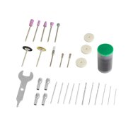 Akumuliatorinis mini šlifuoklis DEDRA DED7340Z1, 12V, 47 priedai, Maus12