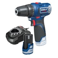 Akumuliatorinis smūginis suktuvas–gręžtuvas Dedra DED7310T03, 12V, 2,0Ah