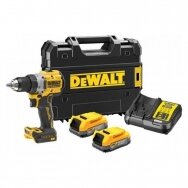 Akumuliatorinis suktuvas-gręžtuvas DeWalt DCD800E2T-QW, 18 V, 2x1.7 Ah