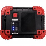 Akumuliatorinis šviesos diodų prožektorius Yato 10W COB LED, 800 lm